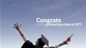 Congrats graduating class at UCV