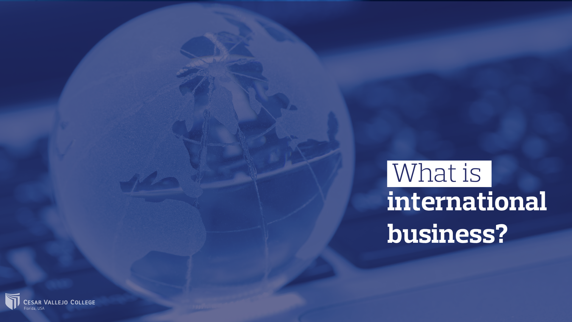 What is international business? Cover